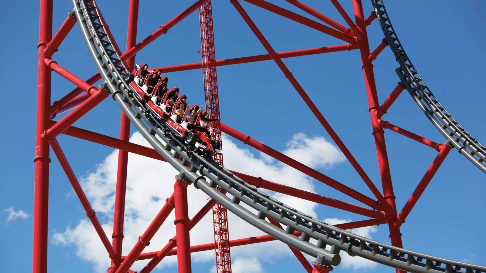 Attraction à sensations fortes de Port Aventura World